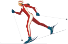 Langläuferin Clipart